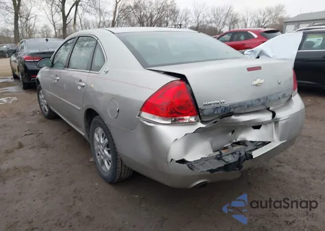 2007 Chevrolet Impala Police из США, поврежденный, VIN 2G1WS55R779419139
